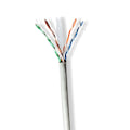 Pikkukuva 1 / 2: Verkkokaapeli | CAT6 | Kiinteä | U/UTP | CCA | 305.0 m | Sisäkäyttöön | Pyöreä | PVC | Harmaa | Vetolaatikko