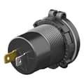 Miniatyrbillede 2 af 7: USB hurtigoplader, indbygget type C, 12/24V, 3A