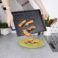 Pikkukuva 4 / 11: Monipuolinen grillilevy: liesi, grilli ja uuni tarttumattomalla