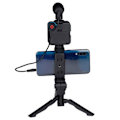 Pikkukuva 3 / 5: Grundig ED-38135: 3-in-1 Selfie Studio Vlogging Kit, jossa on valaistus, mikrofoni ja jalusta