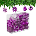 Miniatyrbild 1 av 6: Julgranskulor i 100-pack