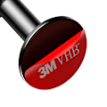 Miniatyrbillede 6 af 9: Bullet An On-board magnetisk bilinstrumentbrætholder, sort