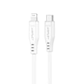 Pikkukuva 1 / 9: Kaapelikaapeli iPhone MFI USB-C:lle - Lightning 30W 3A 1,2m valkoinen