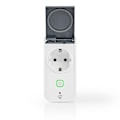 Miniatyrbillede 4 af 9: SmartLife Smart Plug | Wi-Fi | IP44 | Effektmåler | 3680 W | EU stik / Type F (CEE 7/7) | -30 - 40 °C | Android™ / IOS | Grå / Hvid | 1 stk.