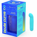 Miniatyrbild 5 av 8: B Swish - Bcute Curve Infinite Classic Limited Edition Blue Silicone Rechargeable Vibrator