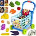 Miniatyrbillede 1 af 9: Ricokids blå indkøbskurv 773400