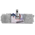 Miniatyrbillede 8 af 9: Erstatningsindsats til dobbeltsidet fladmoppe CLEAN SYSTEM 41x12 cm