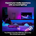 Miniatyrbillede 8 af 8: Hue Lightstrip Plus V4 1m forlængelse
