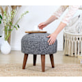 Pikkukuva 1 / 3: Pouffe Deff - harmaa