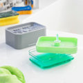 Miniatyrbillede 7 af 8: 2-i-1 sæbedispenser til håndvasken Pushoap InnovaGoods