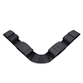 Miniatyrbillede 7 af 11: Ohmama Fetish - Spreader Soft Bar Fuld nylon håndledsstøtter