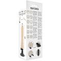 Miniatyrbild 7 av 7: Basecock - Realistic Vibrator Remote Control Flesh 19,5 Cm -O- 4 Cm