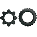 Miniatyrbillede 2 af 7: Baile - Kit 2 Ring Blomstrende Silikon Ringe