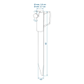 Pikkukuva 7 / 7: Ilmakuivain ja sateenvarjo maapiikki 45cm Ø35mm
