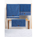 Miniatyrbillede 2 af 2: Håndklædesæt (3 stykker) Denim - Blå