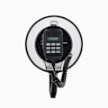 Miniatyrbild 4 av 8: Megafon | Maximal räckvidd: 1500 m | Maximal volymkontroll: 120 dB | Löstagbar mikrofon | Inbyggd siren | Bluetooth® | Inspelningsfunktion | USB-uppsp