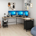 Miniatyrbillede 2 af 6: Study Desk Power L - 8538 - Dore