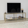 Miniatyrbillede 4 af 6: TV Stand Basic - Mørkegrå, Guld