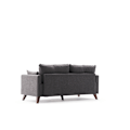 Miniatyrbillede 8 af 9: 2-Sæder Sofa Bella Sofa Til 2 Pr - Antracit