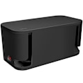 Pikkukuva 2 / 7: Kaapelirasia - Kaapelin piilotin haaroittimella + USB-A/USB-C lataus Musta