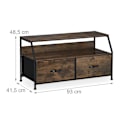 Miniatyrbillede 4 af 9: TV bord i industriel stil