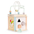 Miniatyrbild 7 av 10: Trä pedagogisk kub sorterare Ecotoys block