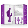 Pikkukuva 8 / 8: Intense - Casanova Rabbit Silicone Vibrator Triple Motor Purple