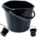Miniatyrbillede 8 af 8: Sort plastspand 10 l