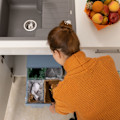 Miniatyrbild 3 av 9: Utdragbar källsortering 4 sophinkar