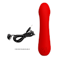 Pikkukuva 9 / 10: Pretty Love - Ladattava Cetus Vibrator Red