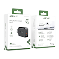 Miniatyrbild 5 av 6: 2x USB-C 40W nätladdare PPS PD QC 3.0 AFC FCP svart