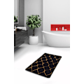 Miniatyrbillede 2 af 7: Akrylbademåtte Infinity - Sort (70 x 120)