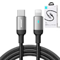 Pikkukuva 4 / 9: Kaapeli iPhonelle USB-C - Lightning A10 Series 20W 1,2m musta