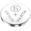 Miniatyrbillede 3 af 3: CR1620 3V Lithium Knapcelle batteri 2-pak