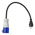 Pikkukuva 4 / 5: Adapterikaapeli 40cm 3x2,5mm² Schuko-liittimestä CEE:hen