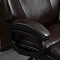 Miniatyrbillede 10 af 10: Kontorstol, chefstol, spillestol, ergonomisk højdejusterbar med vippefunktion, tyk polstring, bæreevne op til 180 kg
