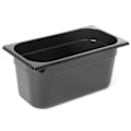 Pikkukuva 1 / 3: Musta polykarbonaatti GN-säiliö 1/3 korkeus 150 mm - Hendi 862513