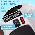 Miniatyrbillede 5 af 10: Elektrisk børne-quad, mini-el-quad med frem- og bakfunktioner, 6 V elbil til børn 1,5-3 år, 2,5 km/t, hvid