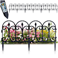 Miniatyrbillede 7 af 7: Sort havehegn 60x33 cm 4 stk.