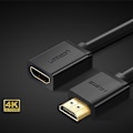 Miniatyrbillede 3 af 8: HDMI 2.0 4K forlængerkabel adapter 1m sort