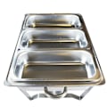 Pikkukuva 2 / 5: Herzberg HG-8022-3: Ruokapannu ruostumattomasta teräksestä - 3 kappaletta 1/3rd Food Pan