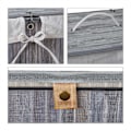 Miniatyrbild 9 av 9: Tvättkorg i bambu med 2 fack