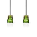 Miniatyrbillede 2 af 3: CAT7 netværkskabel | S/FTP | RJ45 Han | RJ45 Han | 10.0 m | Snagless | Runde | LSZH | Grå | Label