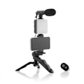 Pikkukuva 6 / 8: Vlogging-setti Lampulla, Mikrofonilla ja Kaukosäätimellä Plodni InnovaGoods 6 Kappaletta