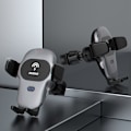 Miniatyrbillede 7 af 8: Bilholder med Qi 15W trådløs oplader, grå
