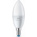 Miniatyrbillede 2 af 11: WiZ smart lampe, E14, RGBW - alle farver og nuancer af hvidt lys, Wi-Fi, 470 lm