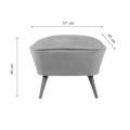Miniatyrbillede 7 af 7: Pouffe Lake View - Sennep