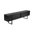 Miniatyrbillede 9 af 9: TV Stand Serenity - Træ Sort, Sort