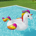 Miniatyrbillede 4 af 5: Svømmemadras Supersized Unicorn Ride-On 2,24m x 1,64m