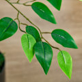 Miniatyrbillede 9 af 10: Kunstig Ficus Træ Stor 135 cm Kunstig Plante, Kunstig Plast Planter Ficus i Pot, Kunstigt Træ Som Ægte med Cement, Kunstigt Græs til Stue Soveværelse